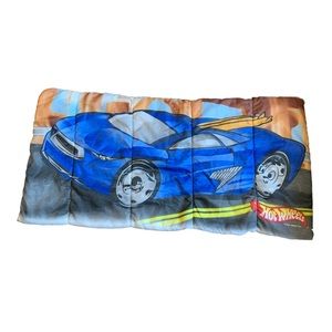 2001 Mattel Hot Wheels Boys Childrens Sleeping Bag 57”x30”